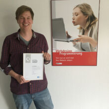 Auszeichnung für unseren Mitarbeiter Jens Grotstabel